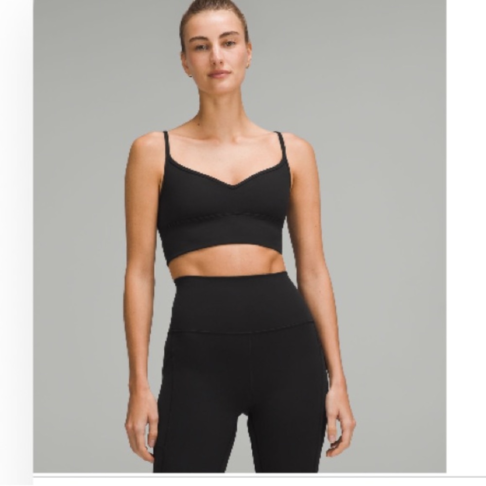 lululemon athletica Black Sports Bra